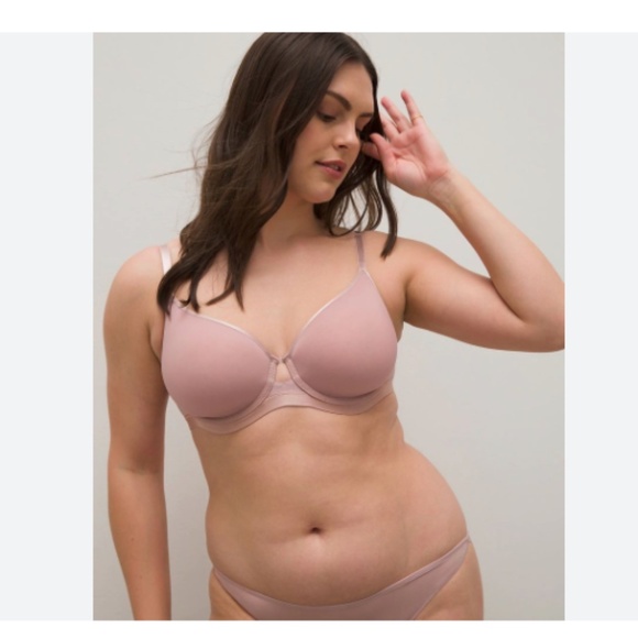 SOMA Perfect Coverage Lace Underwire Bra Adobe Rose 34C - Picture 1 of 9